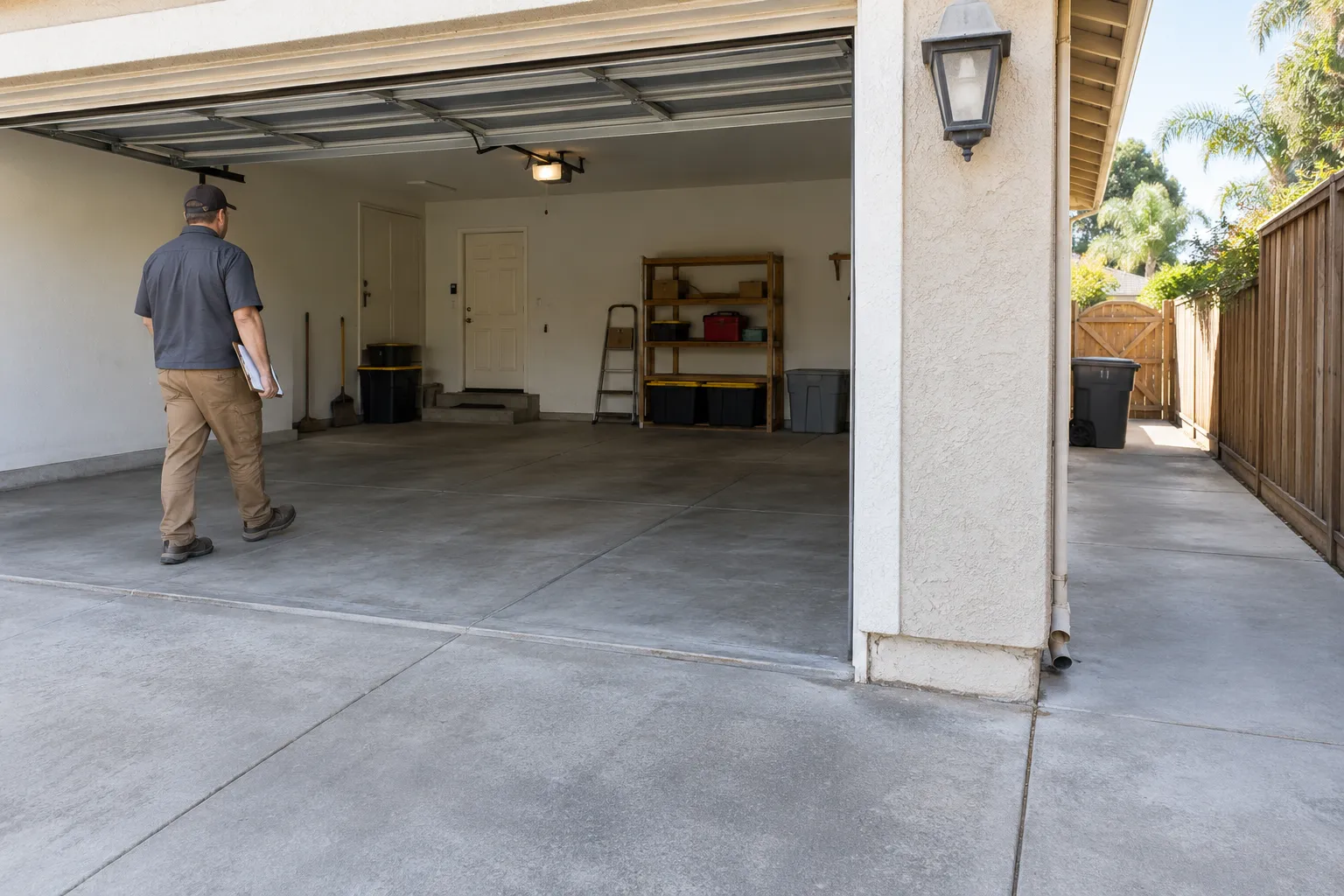 Preparation for property debris removal